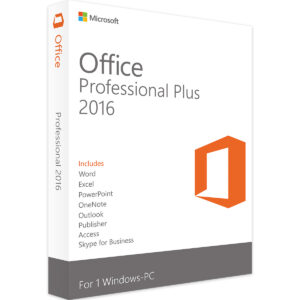 Microsoft Office Professional 2016 For Windows PC